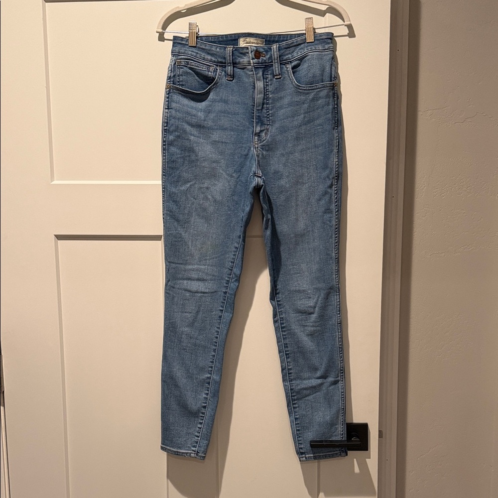 Madewell Light Blue Skinny Jeans